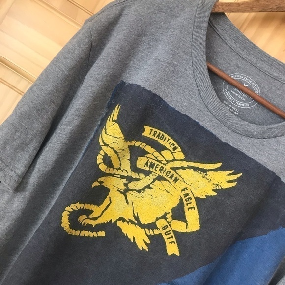 AMERICAN Eagle athletic fit graphic tee size XXL - Picture 5 of 7